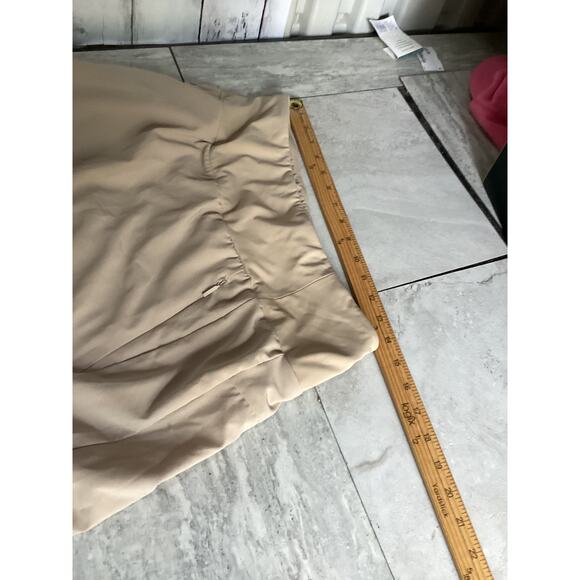 Will It Women's Khaki/Beige Activewear Mini Skort Size 10 - Picture 3 of 6